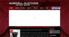 Desktop Screenshot of gabriellclothing.nl